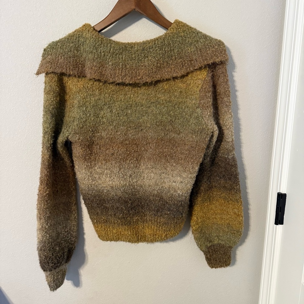 Free People XS/S Dusty Knit Button Cardigan Find Me Now - Picture 3 of 5